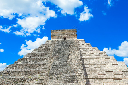 网站站点素材墨西哥ChichenItza站点的Kukulkan金字塔墨西哥xAxA背景