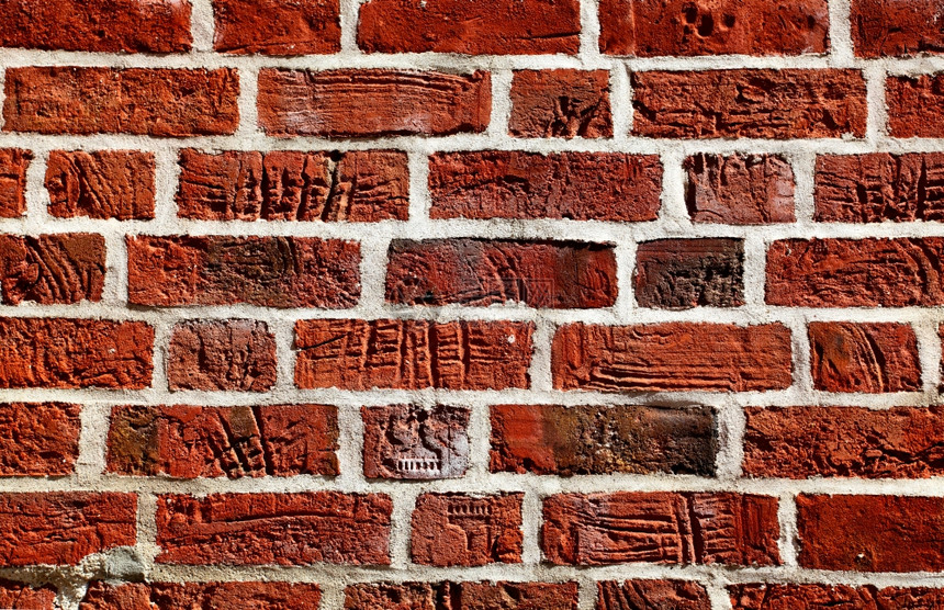 古老的砖墙可用作背景材料图片