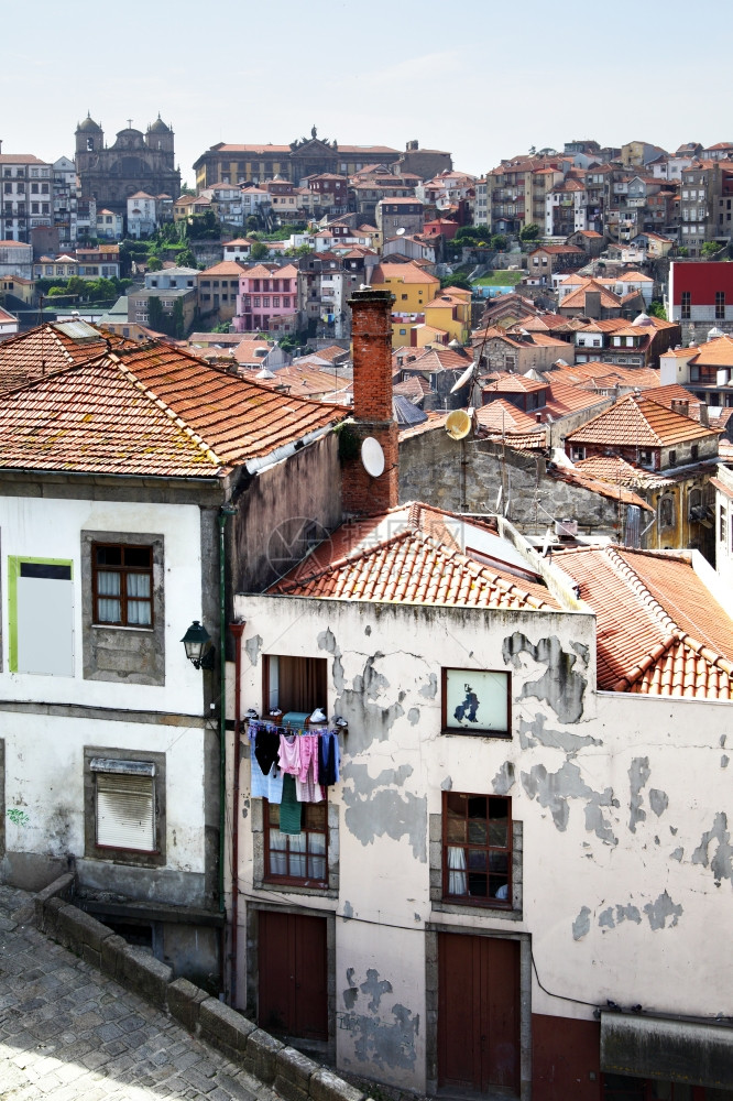 葡萄牙波尔图的老旧房屋图片