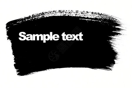 文字商标用您自己的文字空间刷黑笔背景