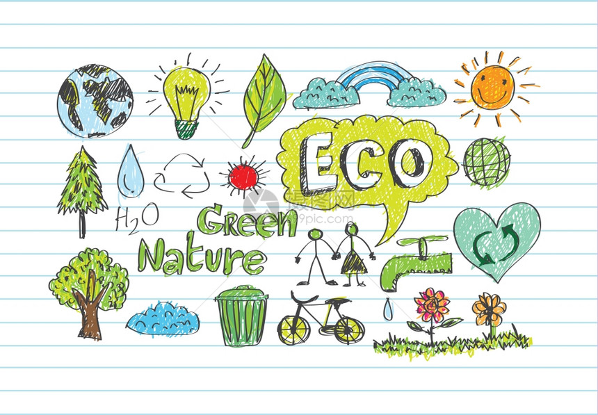 EcoIdeaSletch和生态友好面条图片