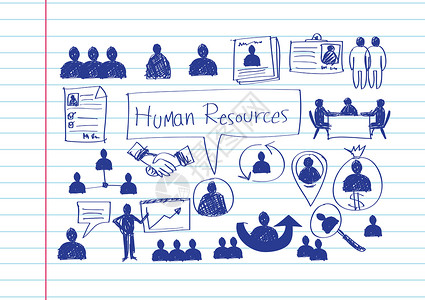 人力资源和管理图标构想设计高清图片