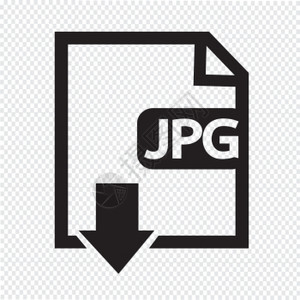 素材库jpg文件类型JPG图标背景