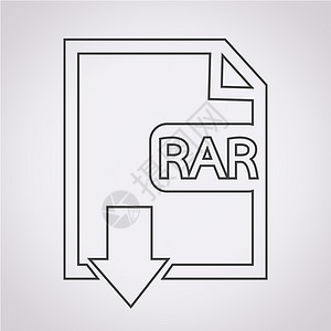 文件类型RAR图标图片
