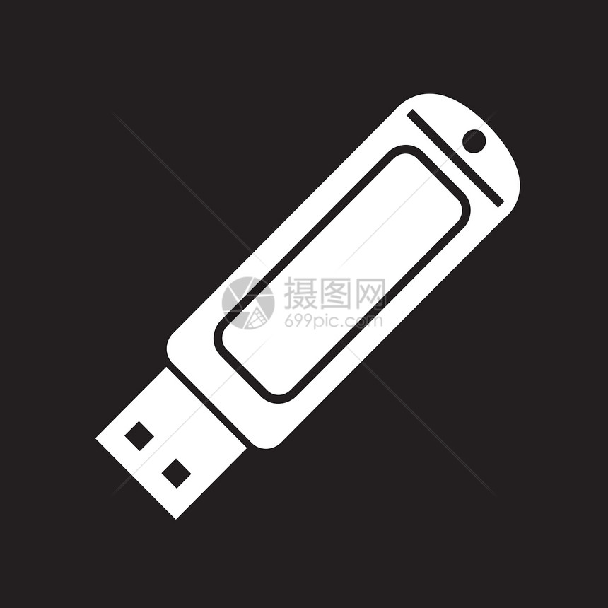 USB闪光驱动器图标图片