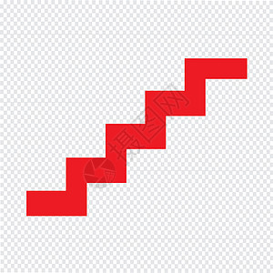 图标上升楼梯图标I说明符号设计xA背景