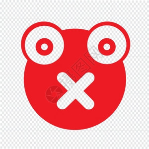 青蛙情绪图标说明符号设计图片