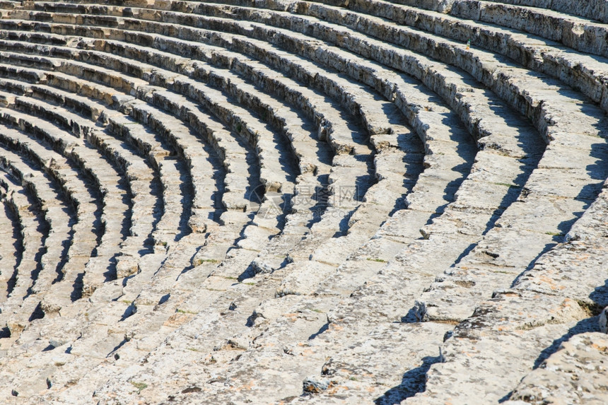 土耳其帕穆卡勒的Amphitheater图片