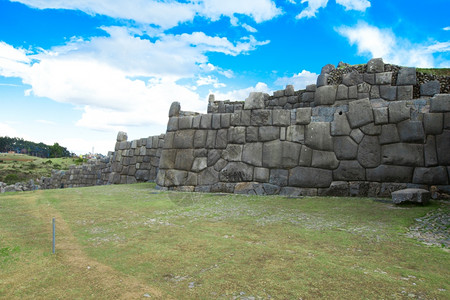 Sacsayhuaman秘鲁库斯科Inca考古遗址图片