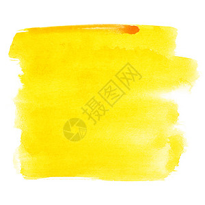 黄水彩色笔刷您自己的文字空间图片