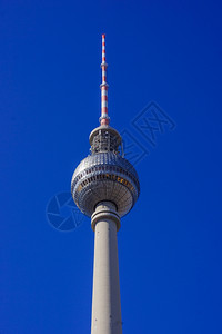 德国柏林的电视塔图片