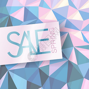 销售设计模板粉红背景三角摘要背景图片