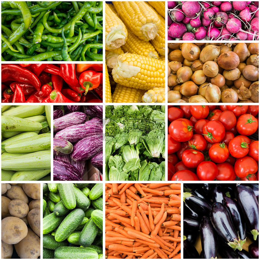 热门农民市场蔬菜图片