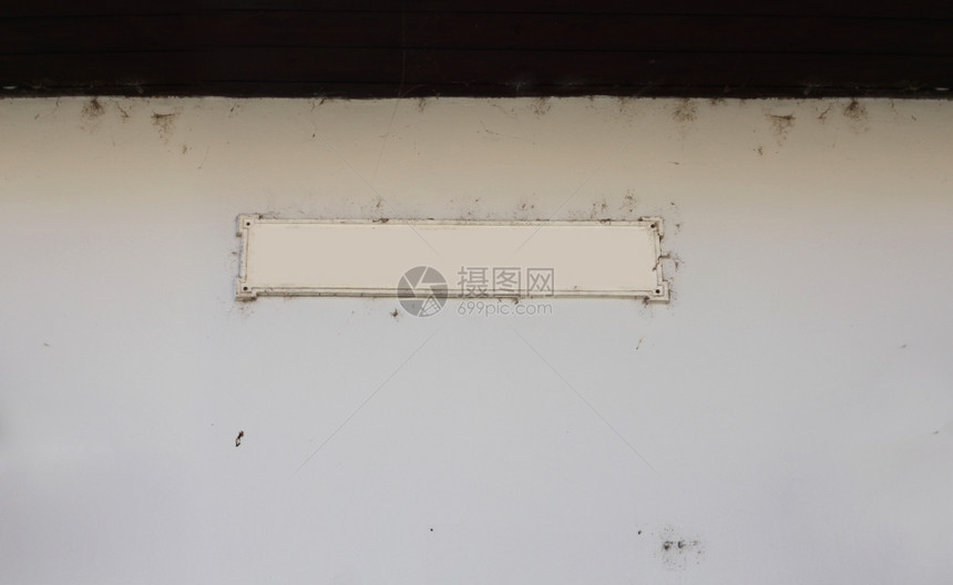 空白旧墙壁上的标签框图片