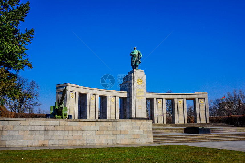 柏林蒂尔加顿苏维埃战争纪念馆图片