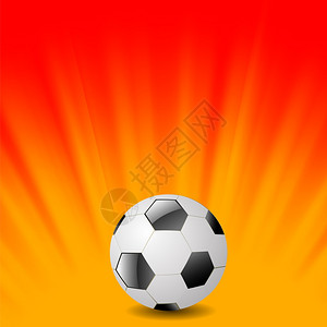 橙波背景的足球运动图标橙波背景的足球运动图标图片