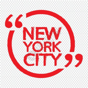 纽约市说明设计背景图片