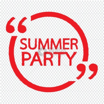 Summerparty发信说明设计图片