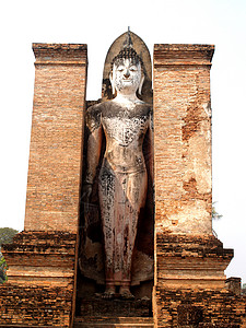 泰国Sukhothai历史公园佛像寺图片