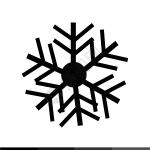 霜图标Snowflake图标插设计背景