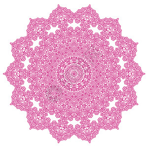 粉红圆团白背景上孤立的粉红圆团孤立的图片