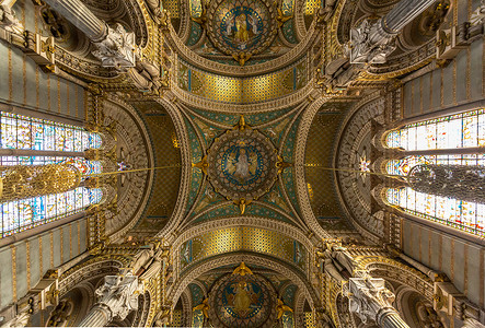 里昂佛罗维耶巴西教堂法国会图片