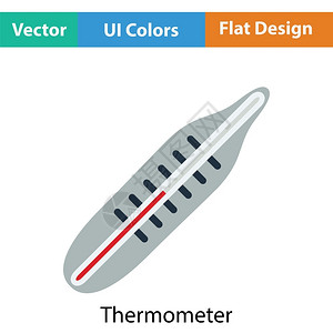 医疗温度计图标图片
