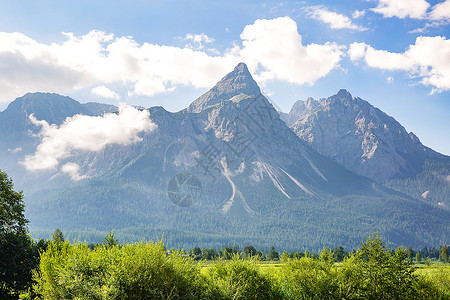 ZugspitzeAlpineAlples山地景观德国顶部图片