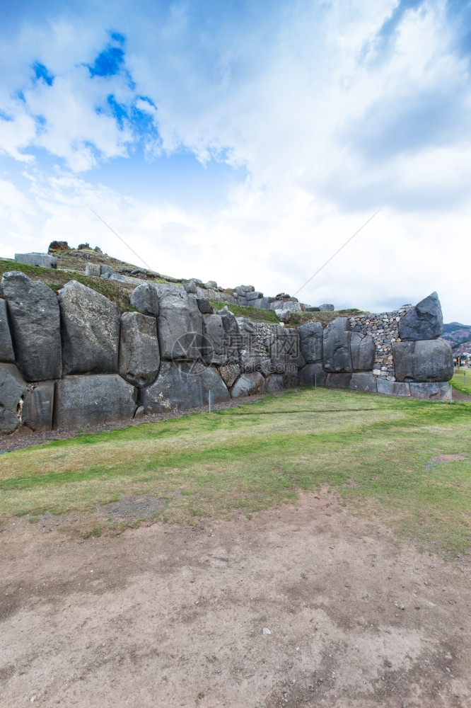 Sacsayhuaman秘鲁库斯科Inca考古遗址图片