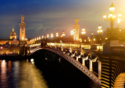 Alexandre3桥法国巴黎图片