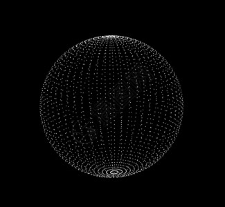 摘要3D球螺旋形状摘要球螺旋形状以光球的式出现矢量插图图片