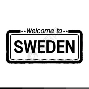 欢迎使用瑞典语插图设计图片
