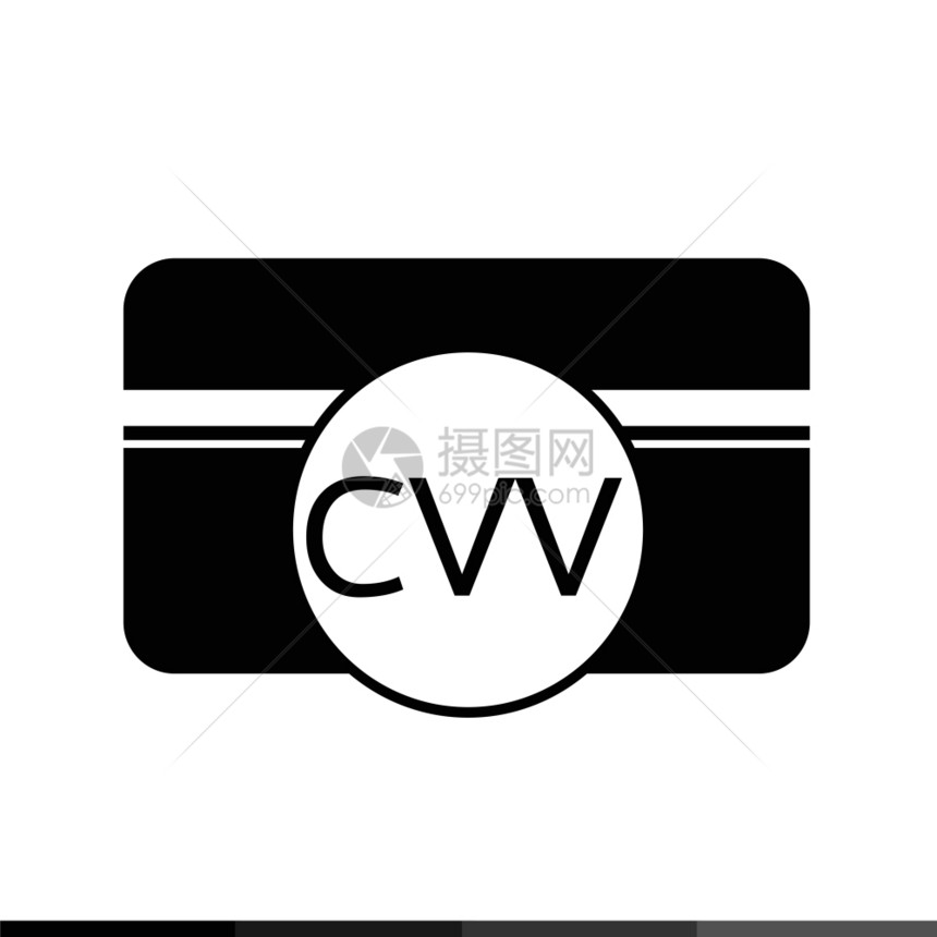 CVVV图标插设计图片