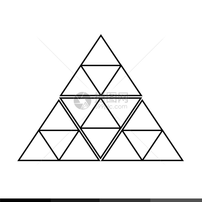 三角形图标说明设计图片
