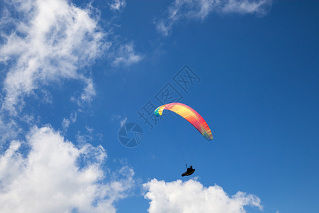 跳基地伞式拼的极端运动高清图片
