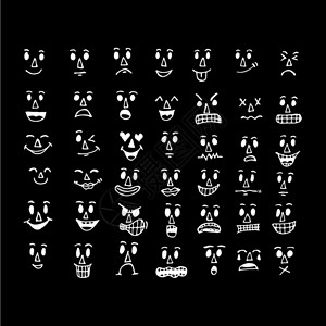 表情Emoji图标说明设计图片