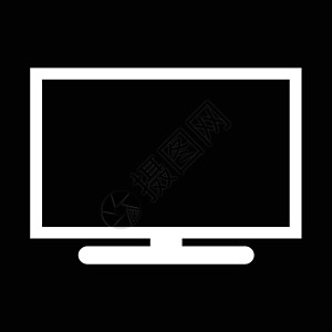 电视矢量素材tv图标示设计背景
