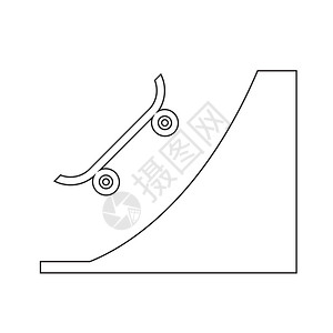 SkatePark图标插设计背景图片