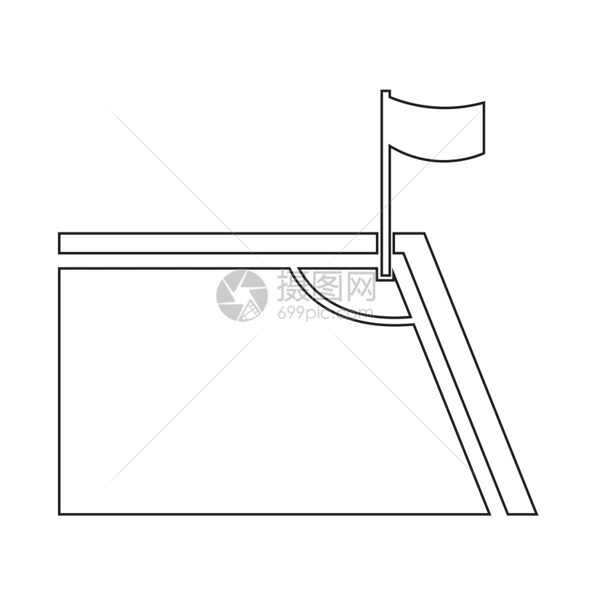足球角图标插设计图片