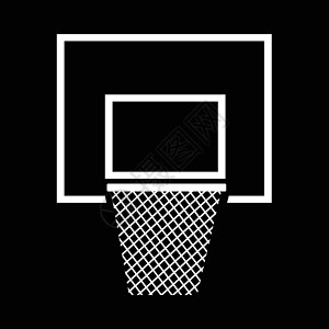 篮球后板网图标插设计高清图片