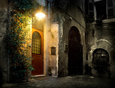 意大利罗马旧区特拉斯维尔高清图片