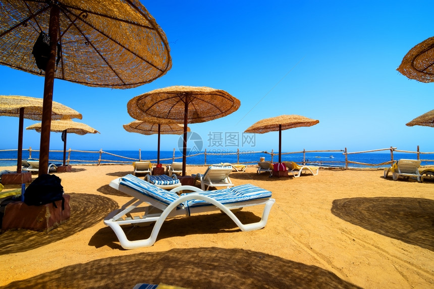 埃及红海滩度假图片