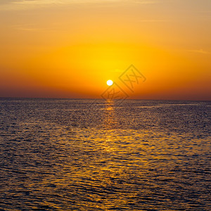 日落海背景图片