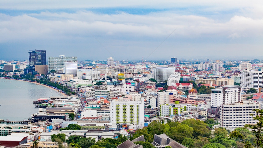 Pattaya泰国从头到尾的View图片