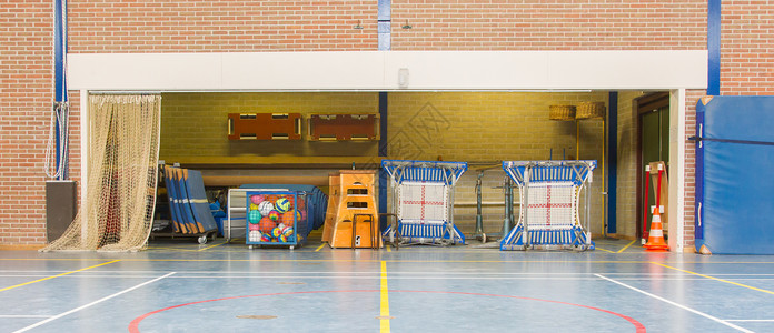 体育馆入口荷兰学校体育馆内部背景