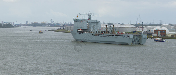 鹿特丹港霍兰德英国海军舰艇高清图片