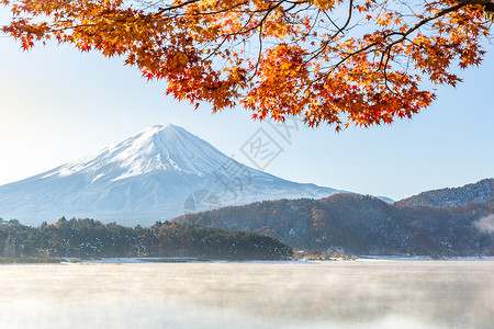 在日本富士山图片