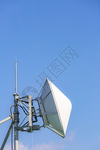 大号通信卫星和无线电发射台图片