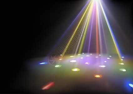 Disco灯光背景图片