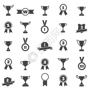 纺品图标奖杯和胜利项简单的黑色图标奖杯和项简单的黑色图标奖杯和品背景